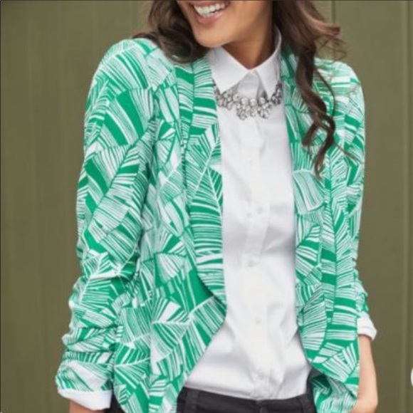 Pixley Jackets & Blazers - Pixley Palm Print Jacket